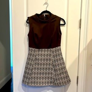Vintage 1980s retro mini dress